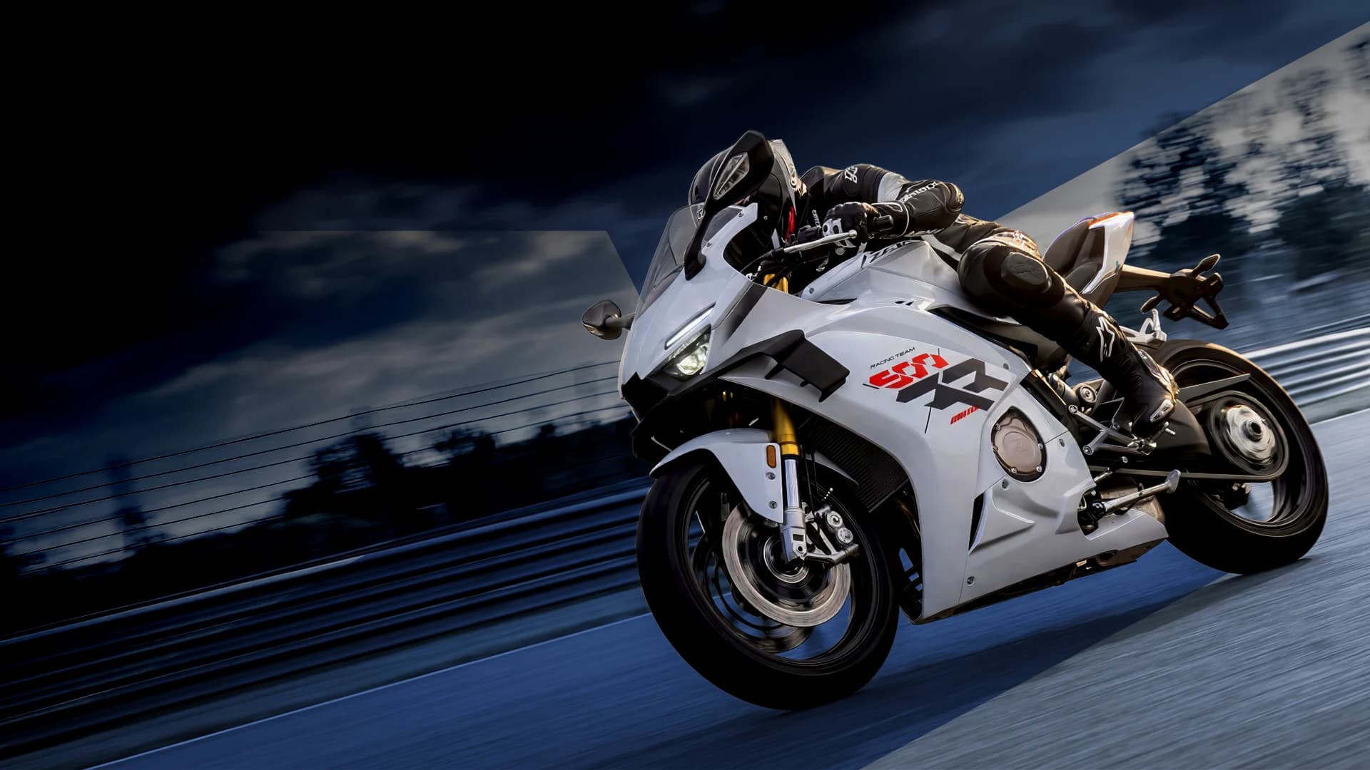 ZX Moto motocykle - przerywnik wizualny